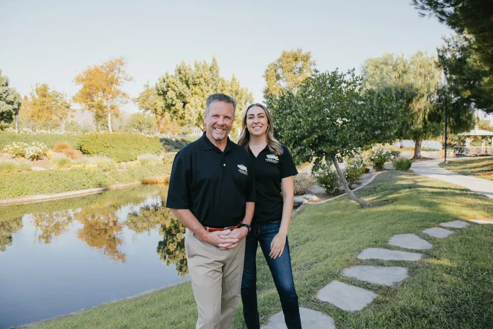 Dr. Gerald Middleton and Dr. Adria Cate of Parkside Dental